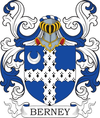 BERNEY family crest