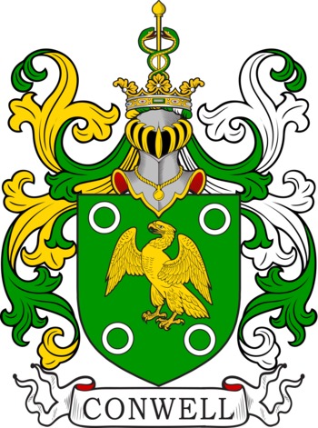 CONWELL family crest