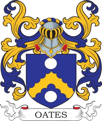 OATES family crest