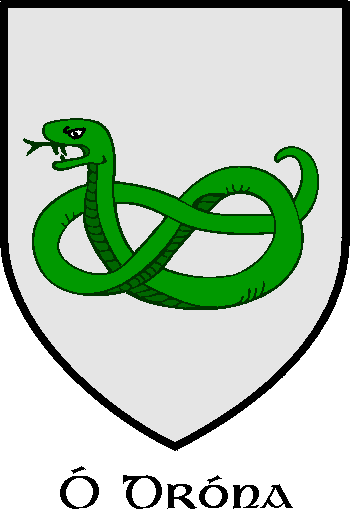 DRONEY family crest