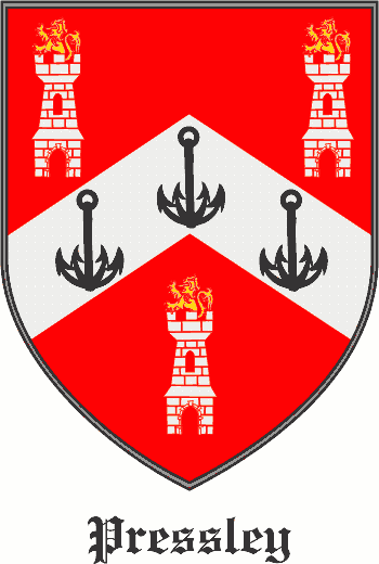 PRESSLEY family crest