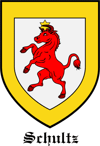 SCHULTZ family crest