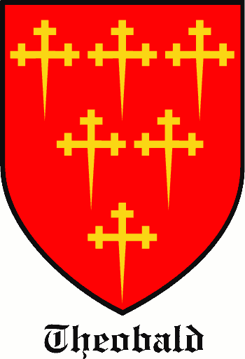 THEOBALD family crest