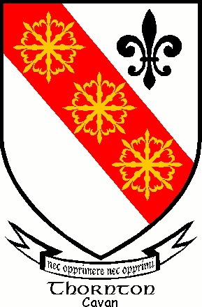 THORNTON family crest